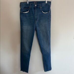Abercrombie & Fitch ultra high rise super skinny jeans size 30 / 10